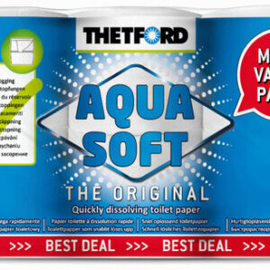 Aqua Soft Toalettpapper 6-pack