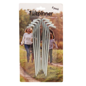 Tältpinne 8 i förpackning