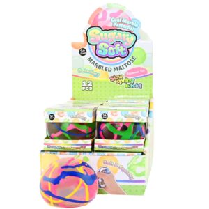 Squeeze super stretchy boll Marbled